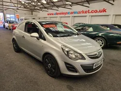 Silver Used 2014 Vauxhall Corsa Van | £2,650 (A bit pricey)