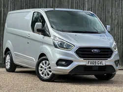 Silver Used 2019 Ford Transit Custom Limited Van | £13,500 (Fair price)