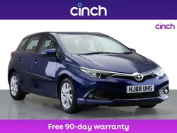 Blue Used 2018 Toyota Auris Hatchback | £11,449 (A bit pricey)