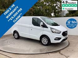 Frozen white (solid paint) Used 2022 Ford Transit Custom Limited | £18,495 (Good price)