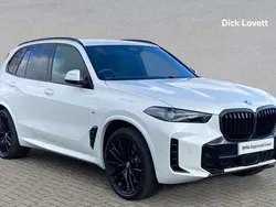 White Used 2024 BMW X5 M Sport SUV | £75,999 (Expensive)