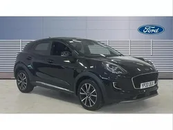 Black Used 2020 Ford Puma Titanium SUV | £13,237 (Good price)