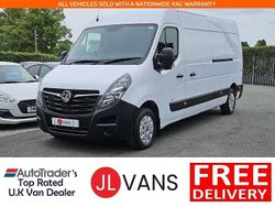 White Used 2021 Vauxhall Movano Van | £14,450 (Fair price)