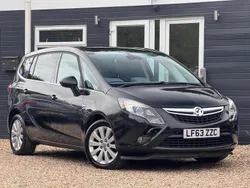 Black Used 2013 Vauxhall Zafira Tourer MPV | £3,995 (Fair price)