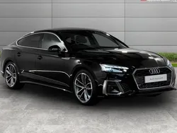 Black Used 2024 Audi A5 Sportback S-Line Hatchback | £32,999 (Fair price)