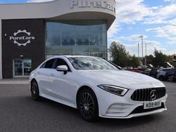 White Used 2019 Mercedes CLS400 AMG Line Premium Plus Sedan | £23,990 (Fair price)