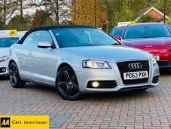 Silver Used 2013 Audi A3 Cabriolet S-Line Cabriolet | £5,400 (Fair price)