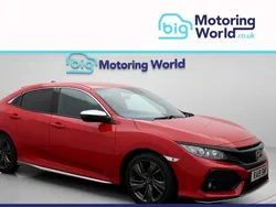 Red Used 2019 Honda Civic SR Hatchback | £12,500 (Fair price)