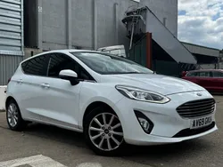 White Used 2019 Ford Fiesta Titanium Hatchback | £6,800 (Fair price)