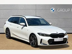 White Used 2024 BMW 320 M Sport Estate | £35,995 (Expensive)