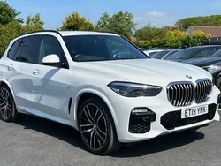 White Used 2019 BMW X5 M Sport SUV | £35,799 (Good price)