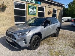 Silver Used 2019 Toyota RAV4 Hybrid SUV | £14,995 (Fair price)