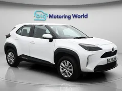 White Used 2023 Toyota Yaris Hybrid Hatchback | £18,400 (Fair price)
