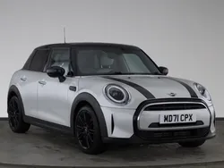 Metallic silver Used 2022 Mini Cooper Exclusive Hatchback | £14,290 (Fair price)