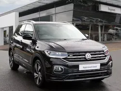 Black Used 2019 VW T-Cross R-line SUV | £17,350 (Fair price)