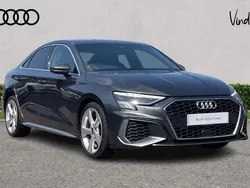Grey Used 2021 Audi A3 S-Line Sedan | £20,761 (Fair price)