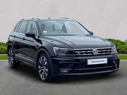 Black Used 2020 VW Tiguan R-line SUV | £24,350 (Fair price)