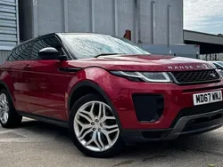 Red Used 2017 Land Rover Range Rover evoque HSE Dynamic Coupe | £17,400 (Fair price)