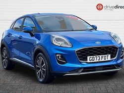 Metallicmelina blue Used 2024 Ford Puma Gen-E Titanium SUV | £14,999 (Good price)