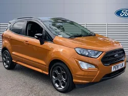 Orange Used 2018 Ford Ecosport ST-Line SUV | £9,088 (Fair price)