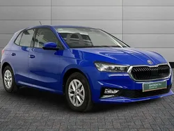 Energy blue Used 2022 Skoda Fabia Comfort Hatchback | £13,950 (Fair price)