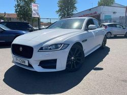 White Used 2018 Jaguar XF R-Sport Sedan | £10,995 (Fair price)