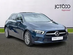 Blue Used 2021 Mercedes A180 Executive Hatchback | £19,762 (Fair price)
