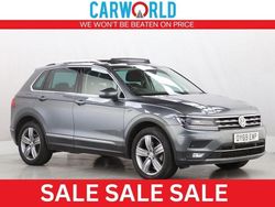 Grey Used 2019 VW Tiguan SEL SUV | £15,700 (Fair price)