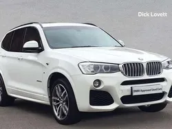White Used 2015 BMW X3 M Sport SUV | £17,995 (Expensive)