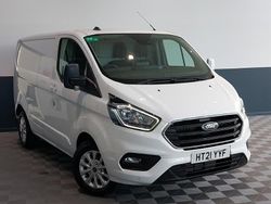 White Used 2021 Ford Transit Custom Limited Van | £16,998 (A bit pricey)