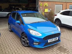 Blue Used 2019 Ford Fiesta ST-Line Hatchback | £8,480