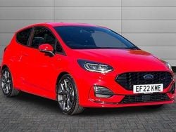Race red Used 2022 Ford Fiesta ST-Line Hatchback | £13,495 (Fair price)