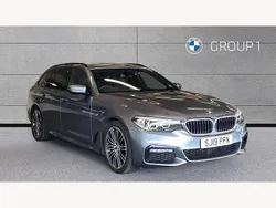 Blue Used 2019 BMW 530 M Sport Estate | £25,950 (Good price)