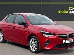 Crimson red premium metallic Used 2022 Vauxhall Corsa Design Edition Hatchback | £10,500 (Good price)