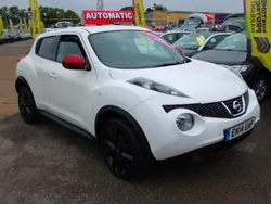 White Used 2014 Nissan Juke N-TEC SUV | £7,995 (Fair price)