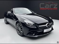 Black Used 2017 Mercedes SLC200 AMG line Cabriolet | £15,395 (Fair price)