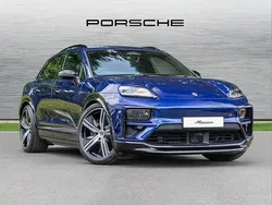 Blue New 2025 Porsche Macan Turbo SUV | £109,940