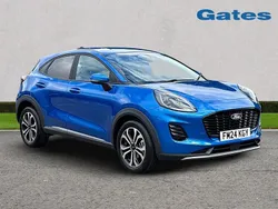Blue New 2024 Ford Puma Titanium Hatchback | £22,499