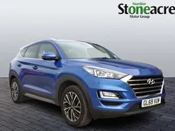 Blue Used 2019 Hyundai Tucson Premium SUV | £11,795 (Fair price)