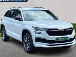 White Used 2023 Skoda Kodiaq SportLine SUV | £31,909 (Fair price)