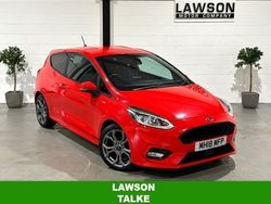 Red Used 2018 Ford Fiesta ST-Line Hatchback | £9,190 (Fair price)