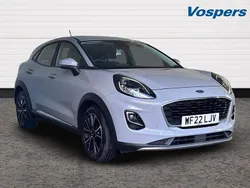 Grey Used 2022 Ford Puma Titanium SUV | £12,995 (Good price)
