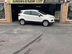 White Used 2016 Ford Ecosport Zetec SUV | £6,995 (Fair price)
