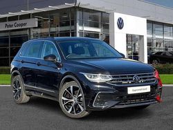 Black Used 2022 VW Tiguan R-line SUV | £25,491 (Fair price)