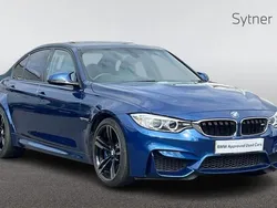 Blue Used 2016 BMW M3 Shadowline | £37,000
