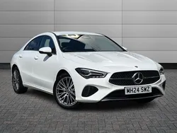 White Used 2024 Mercedes CLA180 Executive Sedan | £28,290 (Fair price)