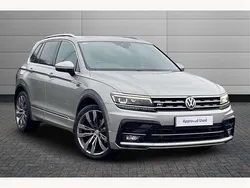 Tungsten silver Used 2019 VW Tiguan R-line SUV | £23,995 (Fair price)