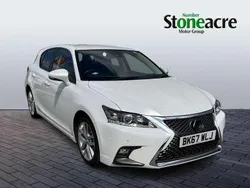 White Used 2018 Lexus CT200h Luxury Line Hatchback | £12,695 (Fair price)