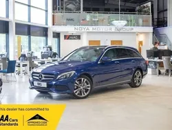 Blue Used 2016 Mercedes C350 Premium Plus Estate | £8,949 (Fair price)