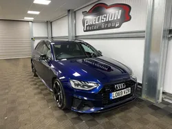 Blue Used 2020 Audi A4 Black Edition Estate | £17,695